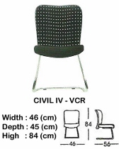 Kursi Hadap Indachi Civil IV-VCR