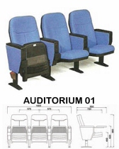 Kursi Tunggu Indachi Type Auditorium 01