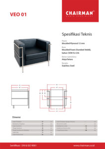 "Sofa Kantor Chairman VEO 01"