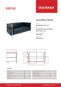 "Sofa Kantor Chairman VEO 02"